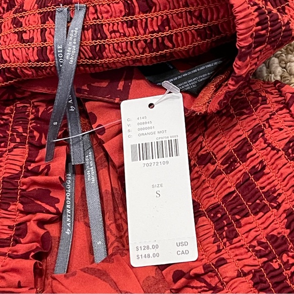 by Anthropologie Beaded Skirt Two Piece Set Small NWT - Picture 9 of 12